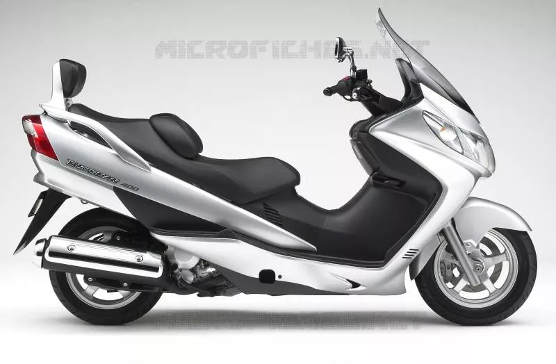 * PHOTOGRAPHIE DE COULEUR AN400K5 * Suzuki SCOOTER 400 BURGMAN 2003  AN400K3(E2)