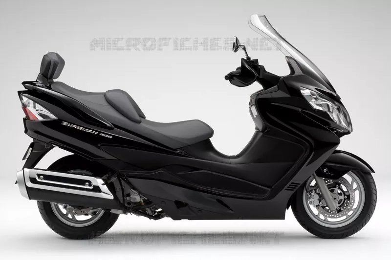 * PHOTOGRAPHIE DE COULEUR AN400ZK8 * Suzuki SCOOTER 400 BURGMAN 2010  AN400AL0(E2)