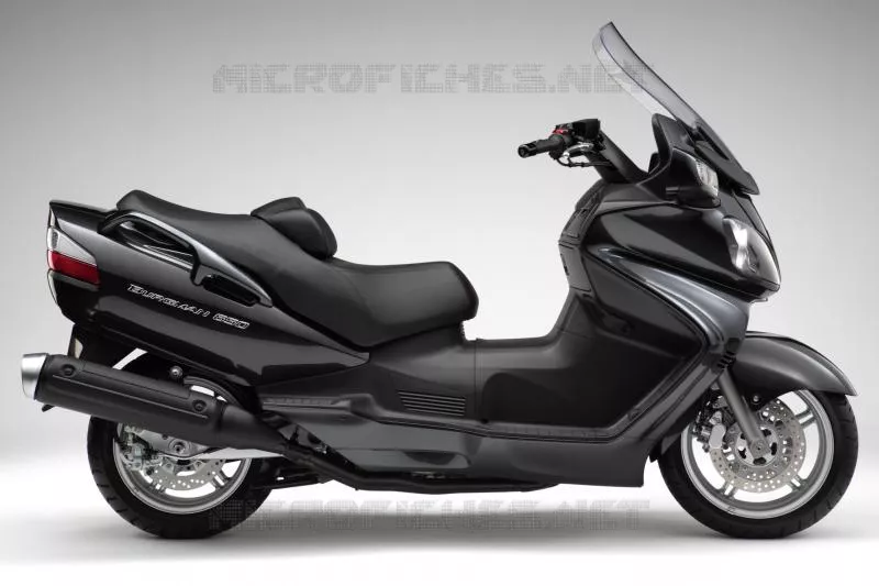 * PHOTOGRAPHIE DE COULEUR AN650K7 * Suzuki SCOOTER 650 BURGMAN 2010  AN650AL0(E2)