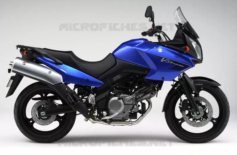 * PHOTOGRAPHIE DE COULEUR DL650AK7 * Suzuki MOTO 650 V-STROM 2007  DL650K7(E3/E28)