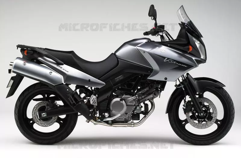 * PHOTOGRAPHIE DE COULEUR DL650K7 * Suzuki MOTO 650 V-STROM 2008  DL650AU3K8(E2)