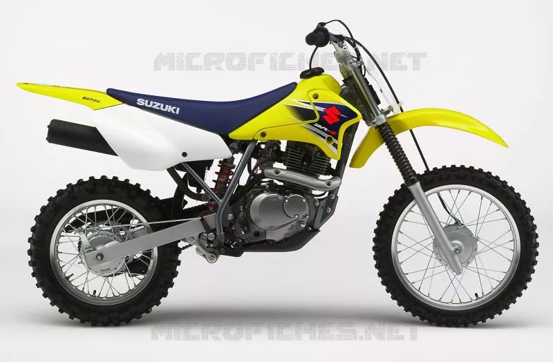 * PHOTOGRAPHIE DE COULEUR DR-Z125K7 * Suzuki MOTO 125 DR-Z 2003  DR-Z125K3(E3/E28)