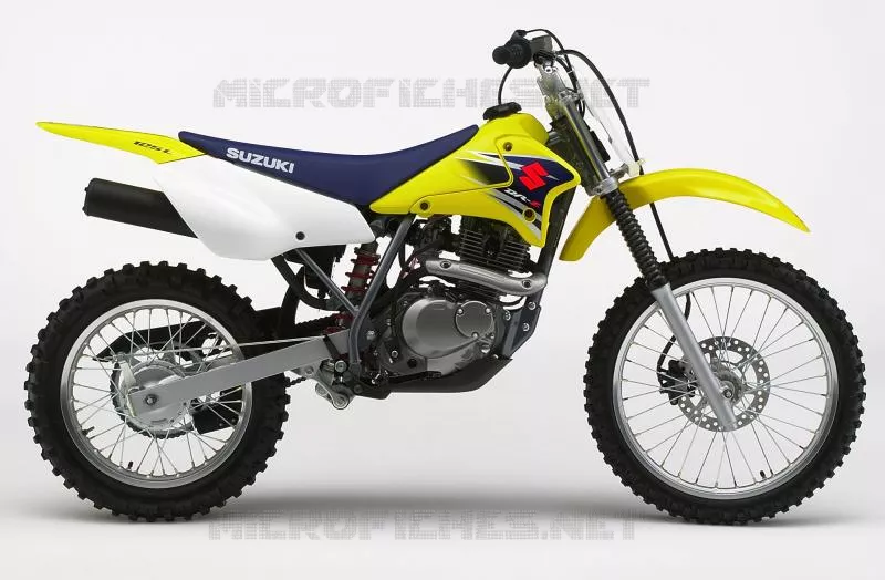 * PHOTOGRAPHIE DE COULEUR DR-Z125LK7 * Suzuki MOTO 125 DR-Z 2006  DR-Z125K6(E3/E28)