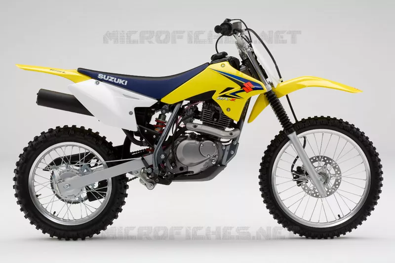 * PHOTOGRAPHIE DE COULEUR DR-Z125LK8 * Suzuki MOTO 125 DR-Z 2009  DR-Z125LK9(E28/E33)
