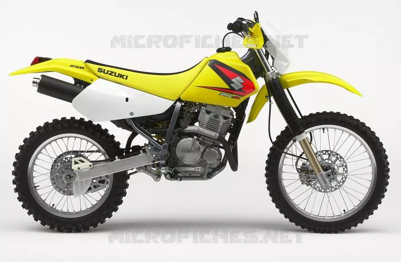 * PHOTOGRAPHIE DE COULEUR DR-Z250K5 * Suzuki MOTO 250 DR-Z 2001  DR-Z250K1(E24)