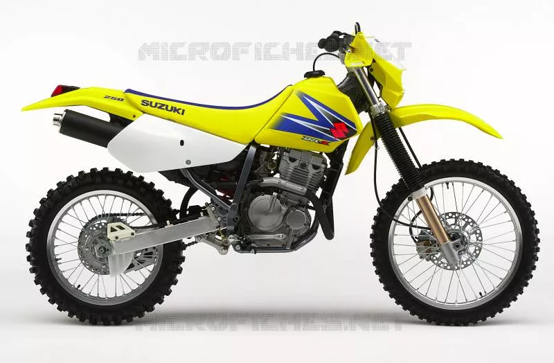 * PHOTOGRAPHIE DE COULEUR DR-Z250K6 * Suzuki MOTO 250 DR-Z 2006  DR-Z250K6(E24)