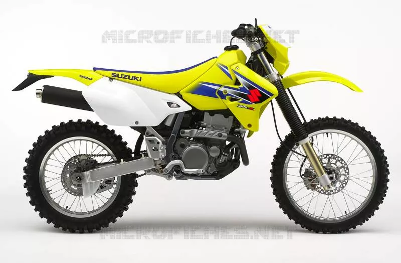 * PHOTOGRAPHIE DE COULEUR DR-Z400EK6 * Suzuki MOTO 400 DR-Z 2007  DR-Z400EK7(E3/E28)