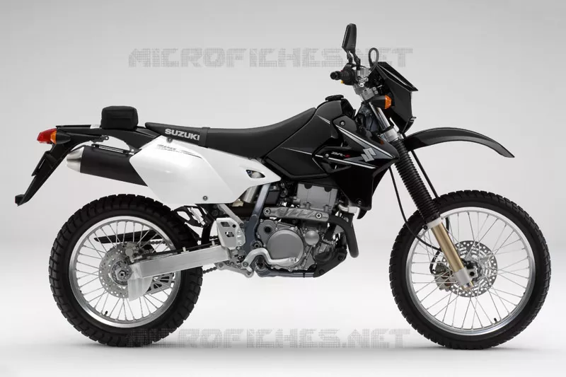 * PHOTOGRAPHIE DE COULEUR DR-Z400SK8 * Suzuki MOTO 400 DR-Z 2007  DR-Z400SK7(E2)