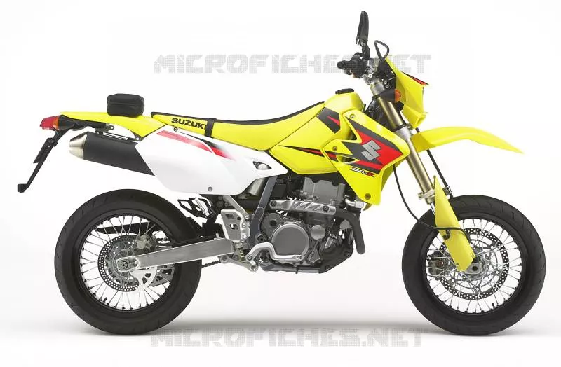 * PHOTOGRAPHIE DE COULEUR DR-Z400SMK5 * Suzuki MOTO 400 DR-Z 2006  DR-Z400SMUK6(E2)