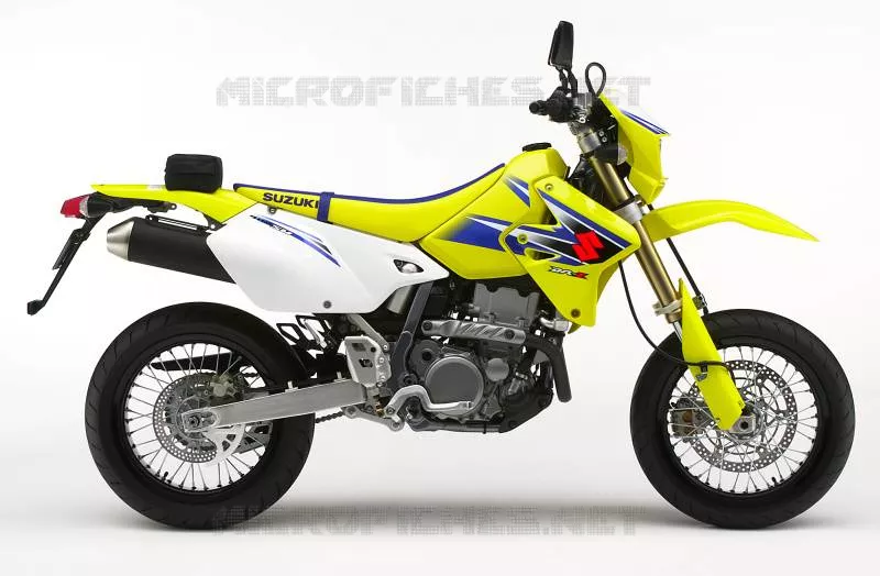 * PHOTOGRAPHIE DE COULEUR DR-Z400SMK6 * Suzuki MOTO 400 DR-Z 2005  DR-Z400SMUK5(E2)
