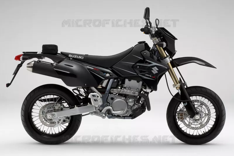 * PHOTOGRAPHIE DE COULEUR DR-Z400SMK8 * Suzuki MOTO 400 DR-Z 2007  DR-Z400SMK7(E2)