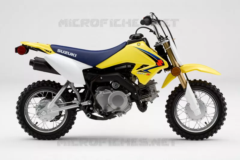* PHOTOGRAPHIE DE COULEUR DR-Z70K8 * Suzuki MOTO 70 DR-Z 2011  DR-Z70L0(E28/E33)