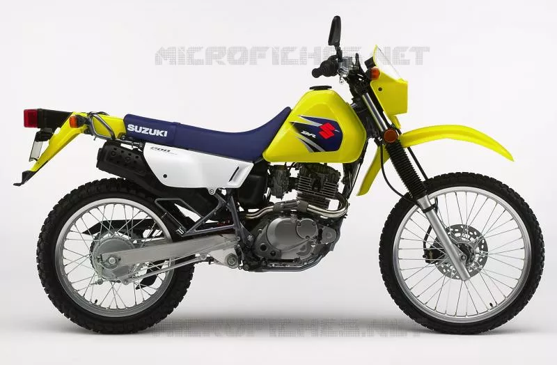 * PHOTOGRAPHIE DE COULEUR DR200SEK7 * Suzuki MOTO 200 DR 2010  DR200SEL0(E3/E28)
