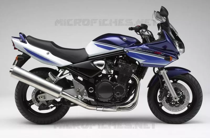 * PHOTOGRAPHIE DE COULEUR GSF1200SZK5 * Suzuki MOTO 1200 BANDIT 2004  GSF1200SK4(E2)