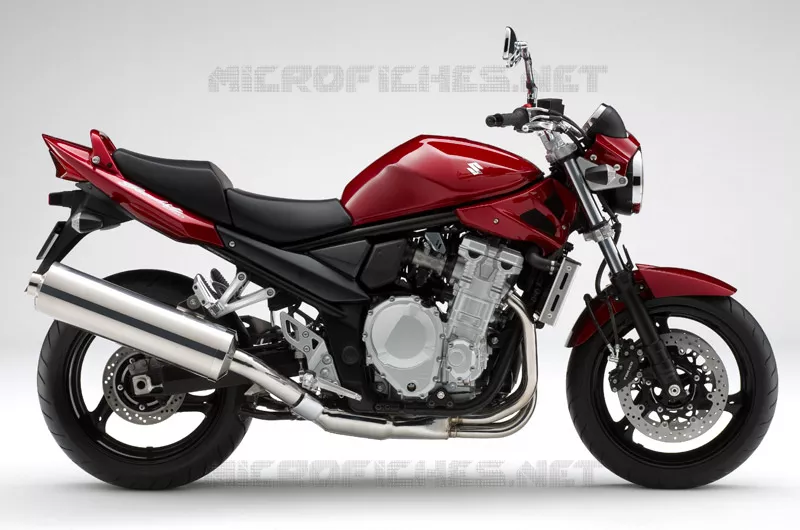 * PHOTOGRAPHIE DE COULEUR GSF1250K8 * Suzuki MOTO 1250 BANDIT-S 2007  GSF1250SK7(E2)