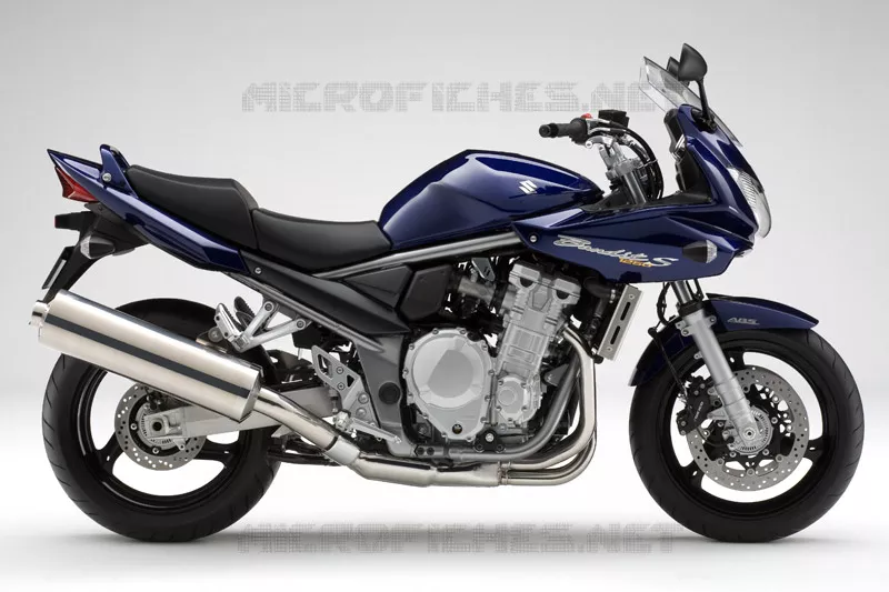 * PHOTOGRAPHIE DE COULEUR GSF1250SAK8 * Suzuki MOTO 1250 BANDIT-S 2007  GSF1250SK7(E3/E28)