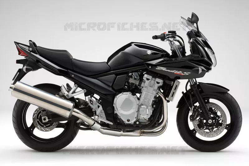 * PHOTOGRAPHIE DE COULEUR GSF1250SK8 * Suzuki MOTO 1250 BANDIT-S 2010  GSF1250SL0(E2)