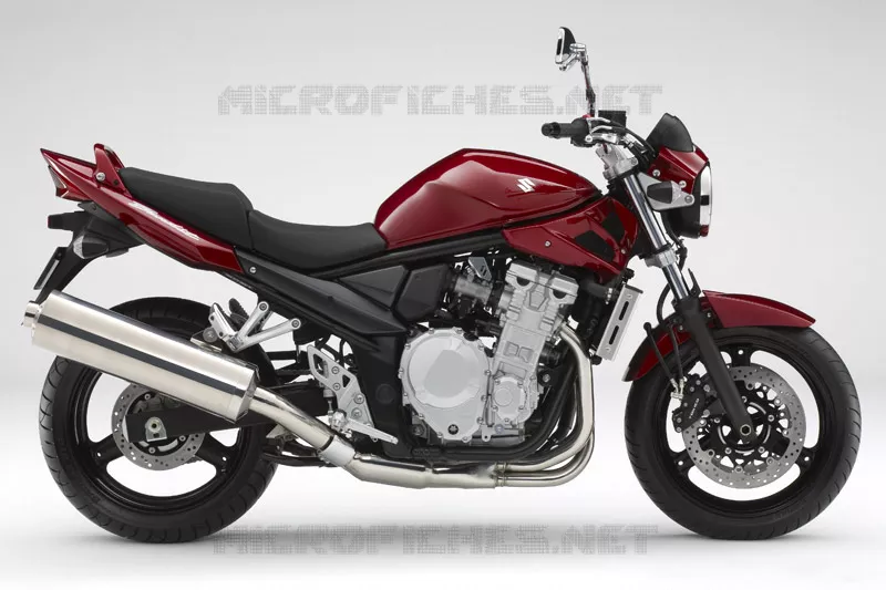 * PHOTOGRAPHIE DE COULEUR GSF650K8 * Suzuki MOTO 650 BANDIT 2008  GSF650K8(E2)