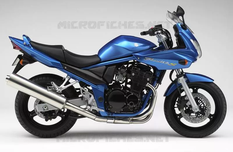 * PHOTOGRAPHIE DE COULEUR GSF650SK5 * Suzuki MOTO 650 BANDIT 2005  GSF650AK5(E2)