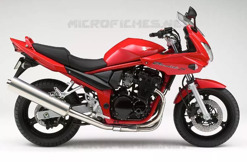 * PHOTOGRAPHIE DE COULEUR GSF650SK6 * Suzuki MOTO 650 BANDIT 2005  GSF650AK5(E2)