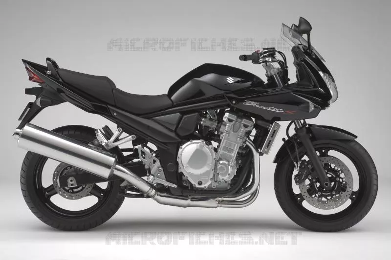 * PHOTOGRAPHIE DE COULEUR GSF650SK7 * Suzuki MOTO 650 BANDIT 2007  GSF650SAK7(E19)