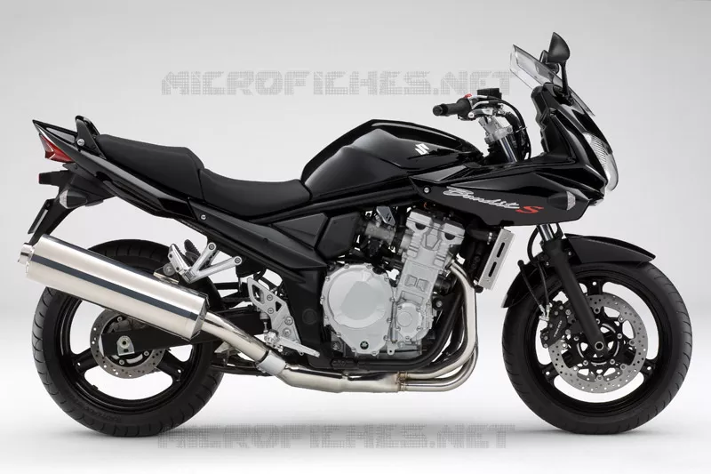* PHOTOGRAPHIE DE COULEUR GSF650SK8 * Suzuki MOTO 650 BANDIT 2008  GSF650SAK8(E2)