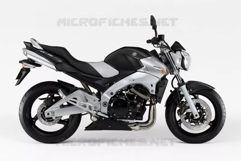 * PHOTOGRAPHIE DE COULEUR GSR600K6 * Suzuki MOTO 600 GSR 2007  GSR600UAK7(E2)