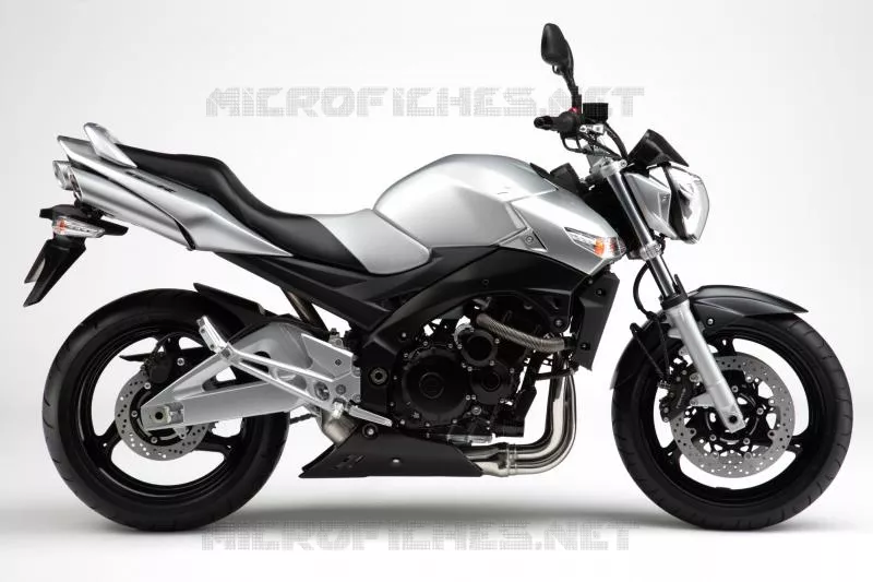 * PHOTOGRAPHIE DE COULEUR GSR600K7 * Suzuki MOTO 600 GSR 2009  GSR600UK9(E2)