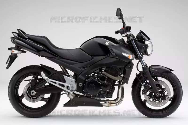 * PHOTOGRAPHIE DE COULEUR GSR600K8 * Suzuki MOTO 600 GSR 2010  GSR600UAL0(E2)