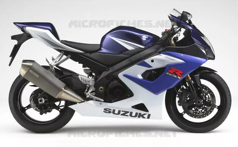 * PHOTOGRAPHIE DE COULEUR GSX-R1000K5 * Suzuki MOTO 1000 GSX-R 2005  GSX-R1000K5(E2)
