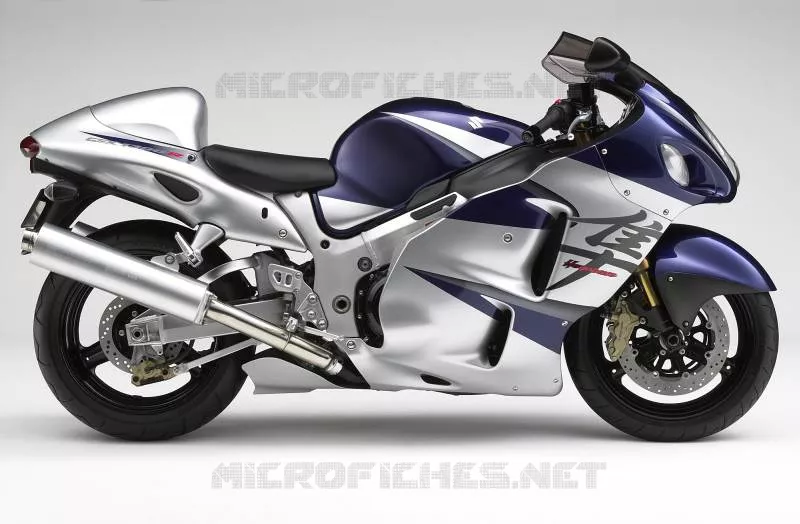 * PHOTOGRAPHIE DE COULEUR GSX1300RK5 * Suzuki MOTO 1300 HAYABUSA 2006  GSX1300RK6(E3/E28)