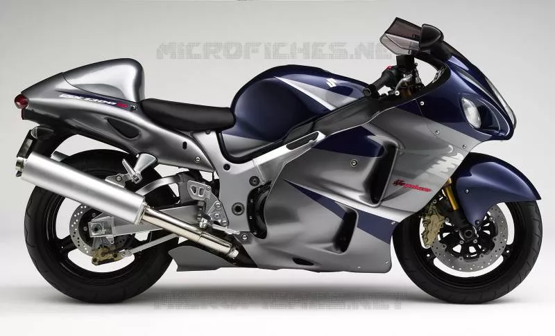 * PHOTOGRAPHIE DE COULEUR GSX1300RK6 * Suzuki MOTO 1300 HAYABUSA 2006  GSX1300RK6(E2)