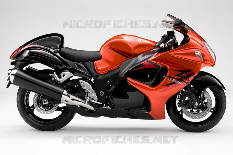 * PHOTOGRAPHIE DE COULEUR GSX1300RK8 * Suzuki MOTO 1300 HAYABUSA 2008  GSX1300RK8(E2)