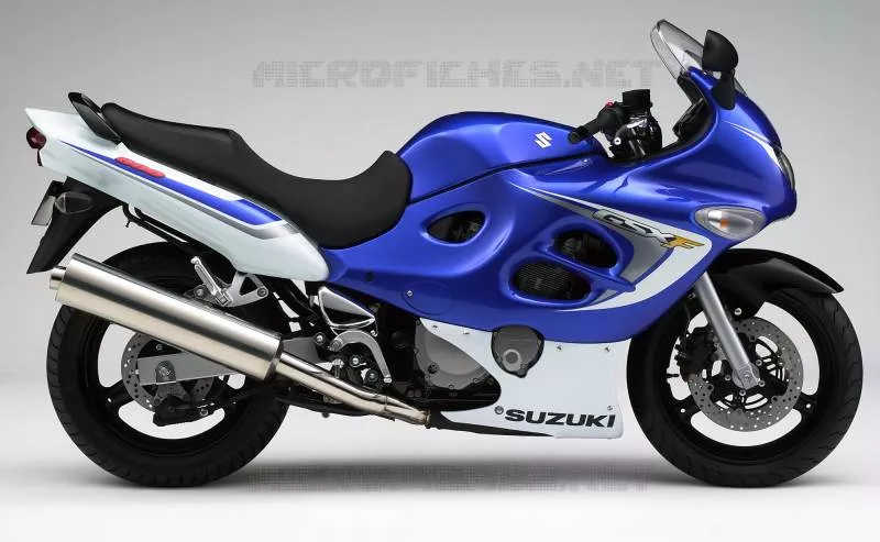 * PHOTOGRAPHIE DE COULEUR GSX600FK6 * Suzuki MOTO 600 GSX-F 2005  GSX600FK5(E2)