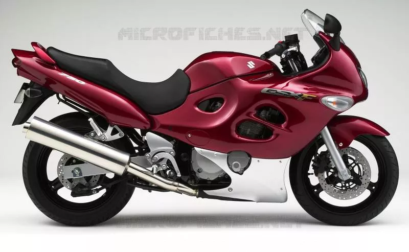 * PHOTOGRAPHIE DE COULEUR GSX750FK6 * Suzuki MOTO 750 GSX-F 2005  GSX750FK5(E2)
