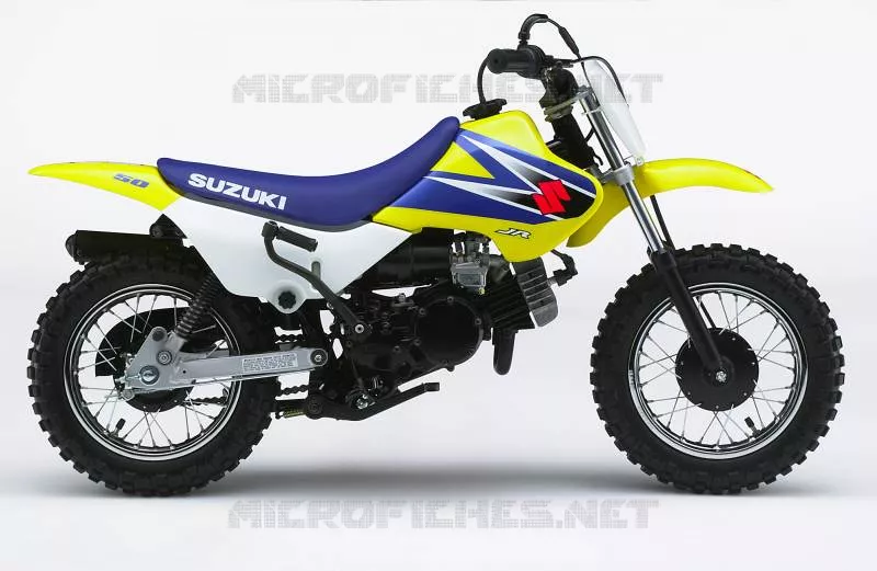 * PHOTOGRAPHIE DE COULEUR JR50K6 * Suzuki MOTO 50 JR 2005  JR50K5(P3/P28)