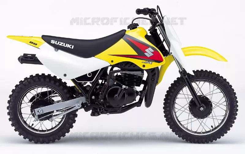* PHOTOGRAPHIE DE COULEUR JR80K5 * Suzuki MOTO 80 JR 2005  JR80K5(P3/P28)
