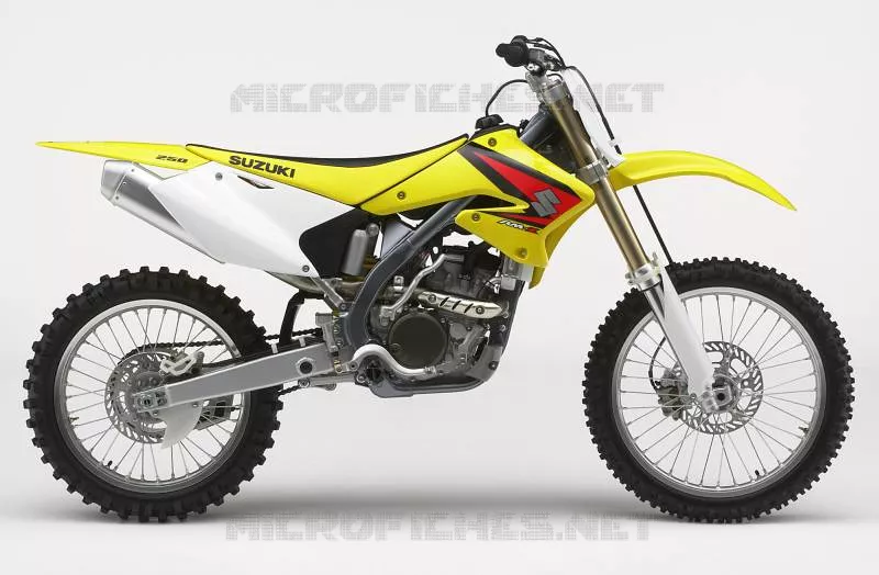 * PHOTOGRAPHIE DE COULEUR RM-Z250K5 * Suzuki MOTO 250 RM-Z 2005  RM-Z250K5(E19)