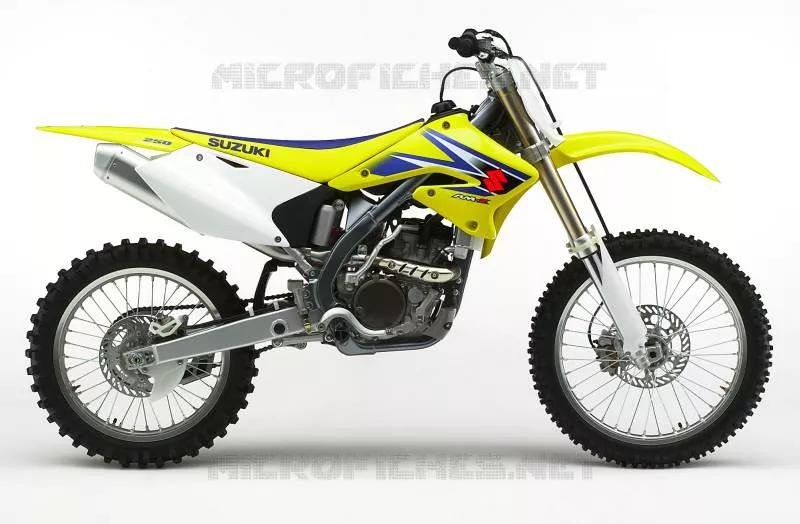 * PHOTOGRAPHIE DE COULEUR RM-Z250K6 * Suzuki MOTO 250 RM-Z 2006  RM-Z250K6(E24)