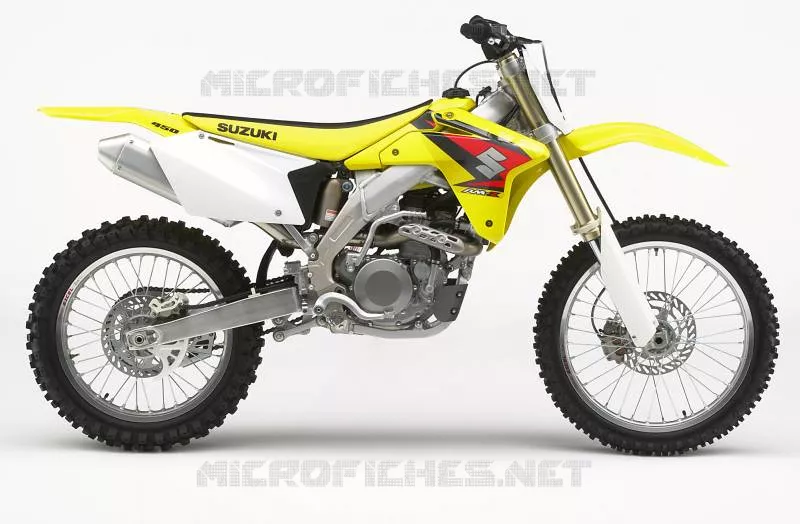* PHOTOGRAPHIE DE COULEUR RM-Z450K5 * Suzuki MOTO 450 RM-Z 2007  RM-Z450K7(E3/E28)