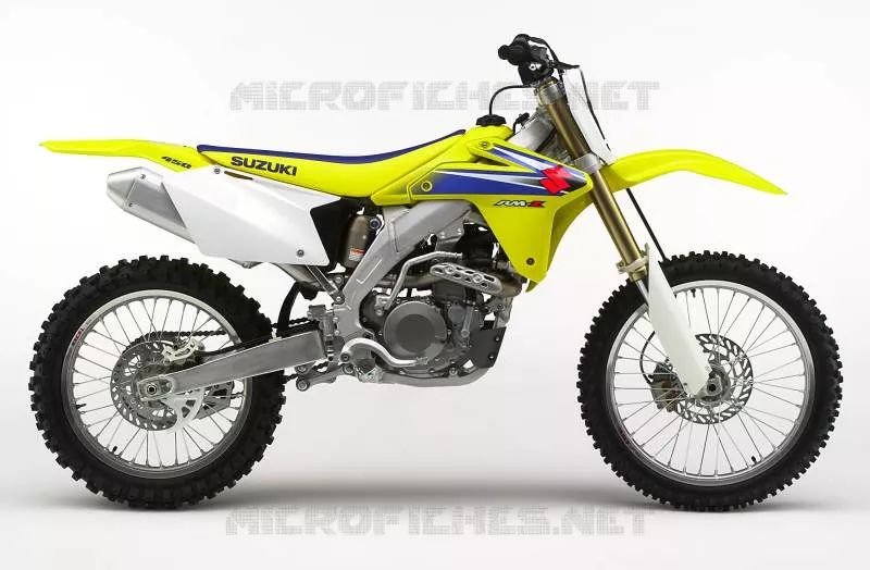 * PHOTOGRAPHIE DE COULEUR RM-Z450K6 * Suzuki MOTO 450 RM-Z 2007  RM-Z450K7(E3/E28)