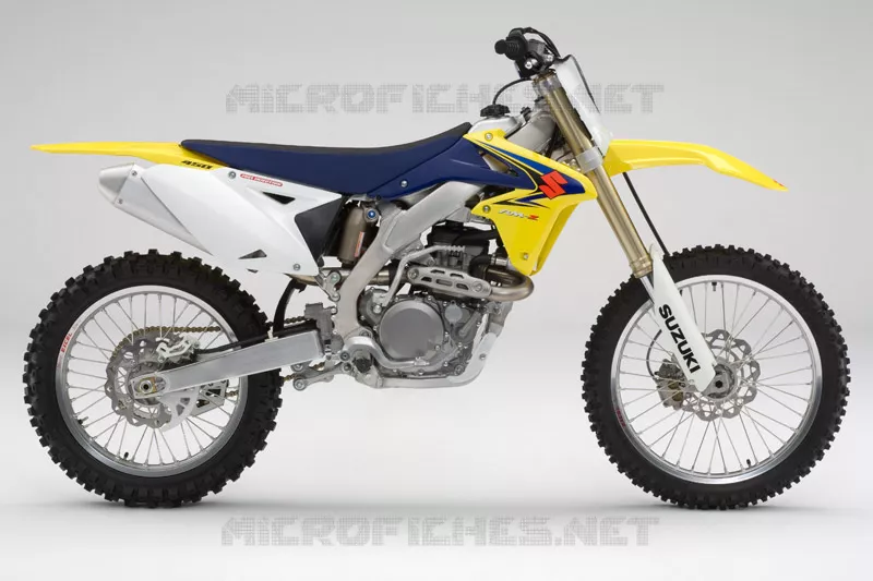 * PHOTOGRAPHIE DE COULEUR RM-Z450K8 * Suzuki MOTO 450 RM-Z 2010  RM-Z450L0(E19)