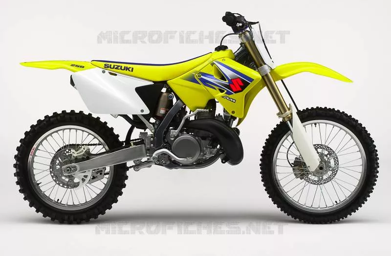 * PHOTOGRAPHIE DE COULEUR RM250K6 * Suzuki MOTO 250 RM 2001  RM250K1(E3/E28)