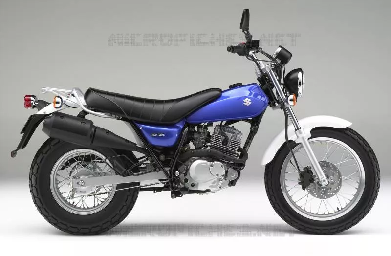 * PHOTOGRAPHIE DE COULEUR RV125K5 * Suzuki MOTO 125 VAN-VAN 2003  RV125K3(E19)