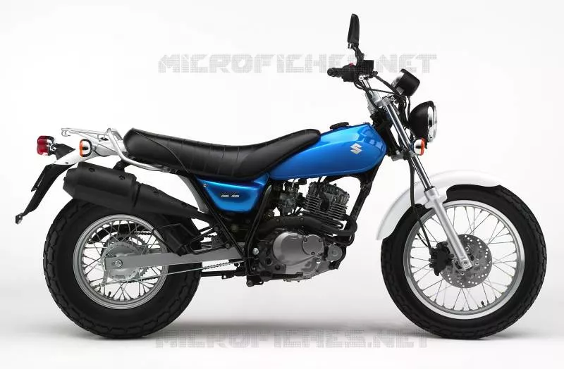 * PHOTOGRAPHIE DE COULEUR RV125K6 * Suzuki MOTO 125 VAN-VAN 2003  RV125K3(E19)