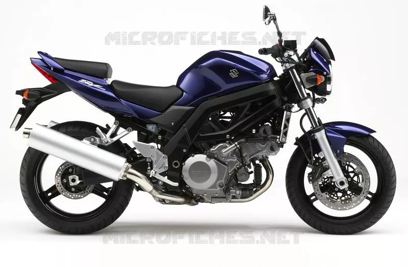 * PHOTOGRAPHIE DE COULEUR SV1000K6 * Suzuki MOTO 1000 SV 2006  SV1000K6(E2)