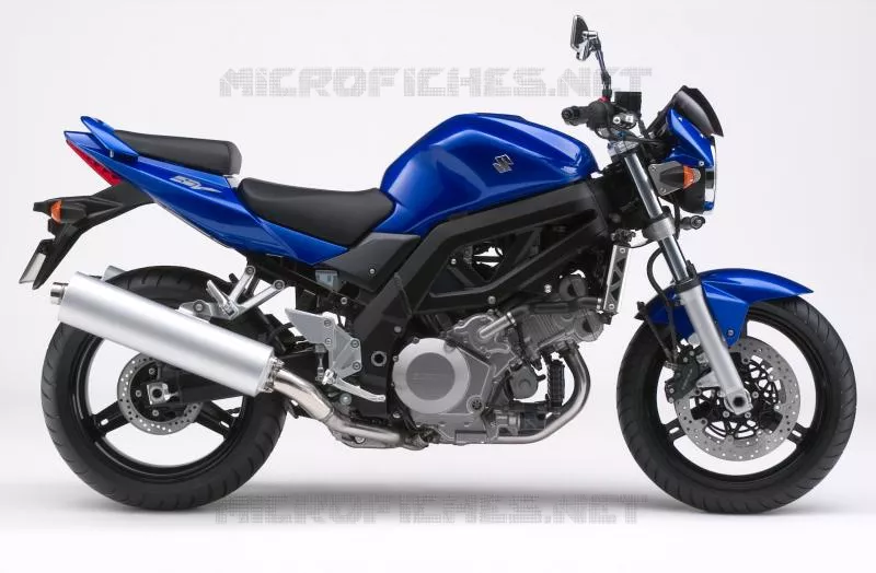 * PHOTOGRAPHIE DE COULEUR SV1000K7 * Suzuki MOTO 1000 SV 2006  SV1000K6(E2)