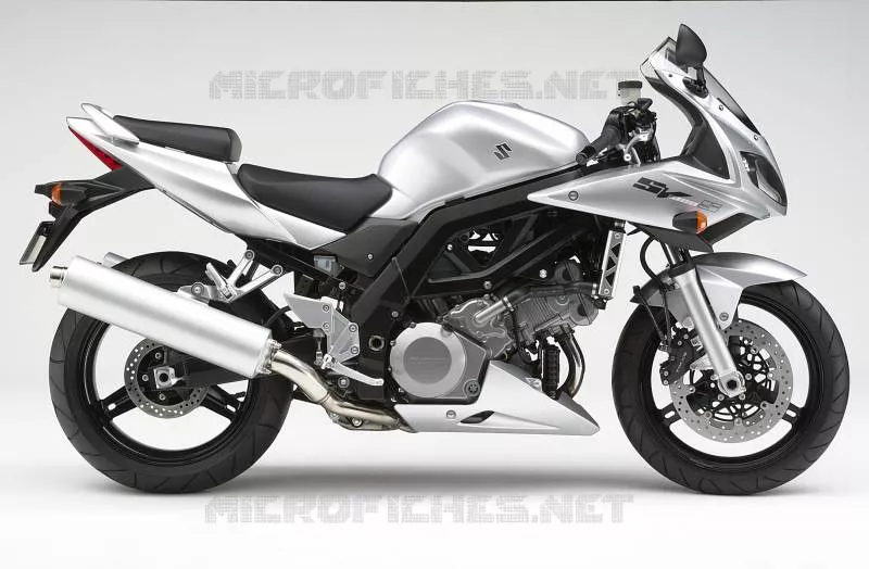 * PHOTOGRAPHIE DE COULEUR SV1000SK5 * Suzuki MOTO 1000 SV 2003  SV1000U2K3(E2)