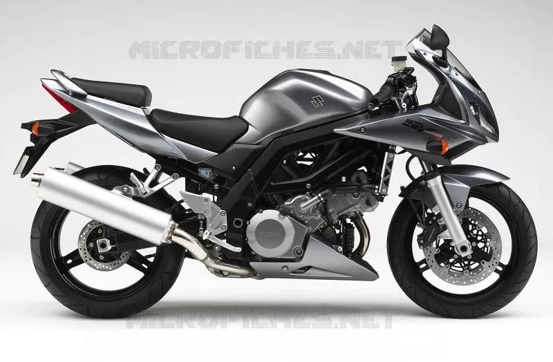 * PHOTOGRAPHIE DE COULEUR SV1000SK6 * Suzuki MOTO 1000 SV 2007  SV1000SK7(E2)