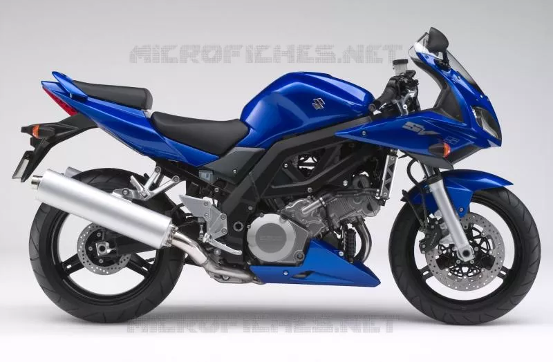 * PHOTOGRAPHIE DE COULEUR SV1000SK7 * Suzuki MOTO 1000 SV 2007  SV1000SK7(E2)